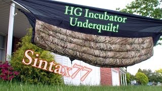 First Look  Hammock Gear Incubator 40 Underquilt [upl. by Alemaj]