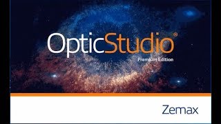 Zemax OpticStudio 17 Full PC License [upl. by Georgena930]