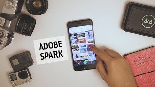 Start DESIGNING your own SOCIAL MEDIA posts ▶︎ Adobe Spark [upl. by Hornstein]