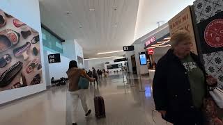 Walking through San Francisco Intl Airport Harvey Milk Terminal 1 [upl. by Yendirb]