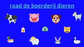 raad de boerderij dieren [upl. by Tibbitts]