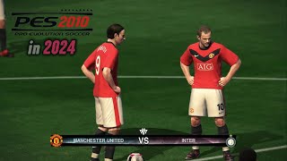 PES 2010 IN 2024 REMEMBER THIS GAME  PC GAMEPLAY 4K [upl. by Anderer]