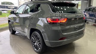 NOVO JEEP COMPASS S 2023 VERSÃO TOP DE LINHA MAIS COMPLETO TETO SOLAR E 13 TURBO FLEX É O MELHOR [upl. by Razec]