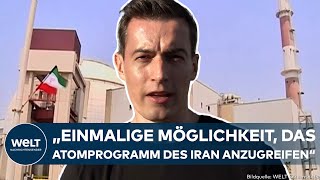 KRIEG IN NAHOST Reaktion aus Israel auf iranischen Angriff – Ölförderung und Atomprogramm im Visier [upl. by Prasad]