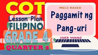 COT Lesson Plan in Filipino 4 Q2  Panguri [upl. by Hoppe286]