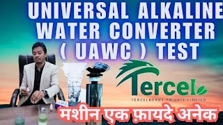 universal alkaline water converter  Demo  by mrmahendra Suryavanshi tercel [upl. by Mandeville795]