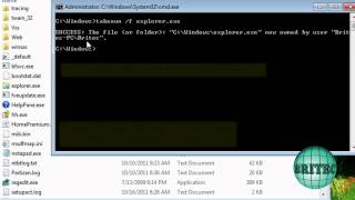 How to Replace  Fix explorerexe shell32dll in Windows 7 by Britec [upl. by Gilmour]