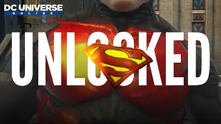 Superman Emblem Unlocked DCUO DCUniverseOnline [upl. by Enawtna]