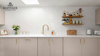 Carrara Quartz Worktops by Mayfair Worktops [upl. by Acile]