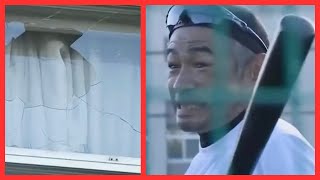 Ichiro Smashes Window With Home Run While Coaching [upl. by Wallas]