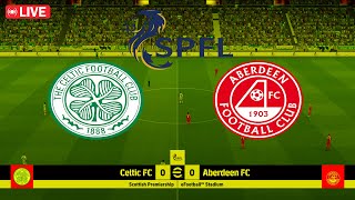 🔴LIVE  Celtic VS Aberdeen Scottish Premiership League Match Live celtic aberdeen [upl. by Ainevuol204]