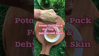 DIY Potato Juice Face Pack For Oily amp Dehydrated Skin [upl. by Yrak]