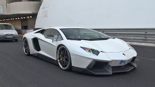 Lamborghini Aventador Novitec Torado  Backfire Revs [upl. by Ahsinav759]