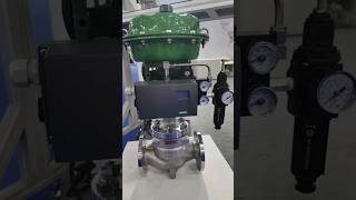 Control Valve Working in install Control Valve animation Flow control valve Air control valve [upl. by Nodnal]