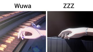 ZZZ vs Wuwa Piano Animation 😭 [upl. by Sydalg]