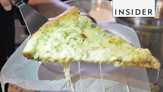 Creamy Artichoke Pizza is a New York Favorite [upl. by Lubet]