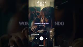 Ayra Starr  Woman Commando Lyrics lyricstrybe afrobeats [upl. by Ylloj157]