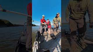 Spoonbill Trip 1 new reels spoonbillfishing takeakidfishing [upl. by Alaehs97]