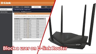 How to block user in dlink router dir 650in [upl. by Mcintosh]