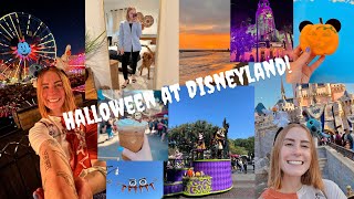 TRYING ALL DISNEYLAND HALLOWEEN FOODS [upl. by Ilsel]