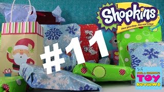 Day 11 Shopkins Giveaway Countdown To Christmas  Surprise Present Opening  PSToyReviews [upl. by Imiaj476]