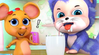 Billi aur Chuhe  Do chuhe the  machli jal ki rani hai  hindi rhymes compilation for kids [upl. by Merchant]