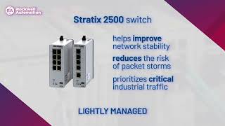 Stratix Switches  Secure Switching Infrastructure for Industrial Environments [upl. by Aramas121]