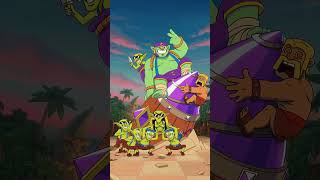 BIG BOI GREEN cardevolution animation clashroyale [upl. by Trever]