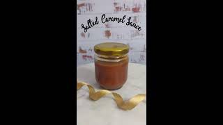 Easy Salted Caramel Sauce  Bombay Bakerina [upl. by Ydollem]