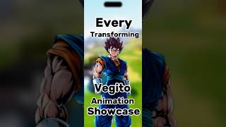 NEW LF Transforming Vegito  SP Mai Animation showcase [upl. by Arria206]