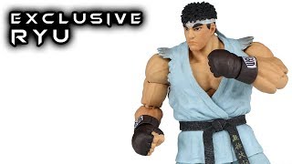 Storm Collectibles RYU Mikiki Exclusive Street Fighter Action Figure Toy Review [upl. by Xanthe]