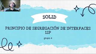 Principio de Segregación de Interfaces [upl. by Latt475]