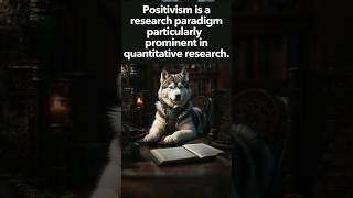 What is positivism researchmethods research shorts shortvideo learning philosophy [upl. by Giffy]