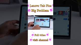 Lenovo Tab Plus Unboxing Review  Big Problem  Big issues  bad features [upl. by Aerdnod]