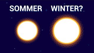 Ist die Erde im Winter näher an der Sonne Wie entstehen die Jahreszeiten [upl. by Elburr]