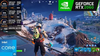 RTX 2060  Fortnite Chapter 5  1080p Low Medium High Epic [upl. by Deutsch]