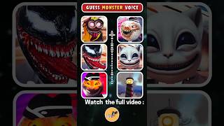 Guess the MONSTERS VOICE  Minionexe Cursed Thomas Choo Choo Charles  Coffin Dance Song [upl. by Haniraz]