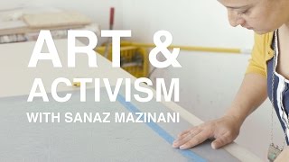 Art  Activism with Sanaz Mazinani  KQED Arts [upl. by Acinat683]