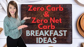 Zero Carb Breakfast Ideas  Sustainable Keto  Low Carb [upl. by Mirelle]