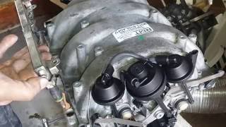 Mercedes Intake Manifold Replacement DIY HD [upl. by Yekram]