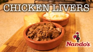 Nandos Peri Peri Livers Recipe  Step By Step Recipe  South Africa  EatMee Recipes [upl. by Namyac]