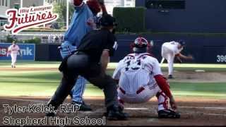 TYLER KOLEK PROSPECT VIDEO RHP SHEPHERD HIGH SCHOOL CLASS OF 2014 BIGLEAGUEFUTURE [upl. by Nolyk]