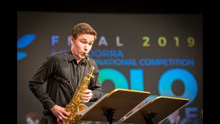 VALENTIN KOVALEV  FINAL ROUND  VI ANDORRA INTERNATIONAL SAXOPHONE COMPETITION 2019 [upl. by Issiah225]