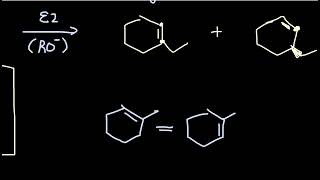 Elimination of Cycloalkanes  Organic Chemistry [upl. by Katusha]