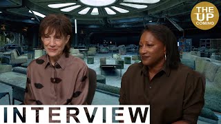 Harriet Walter amp Clare Perkins interview on Silo Season 2 [upl. by Mitran952]