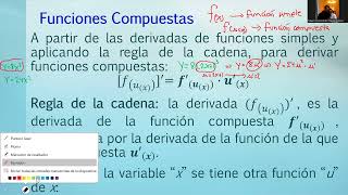 Derivadas de funciones compuestas [upl. by Ly528]