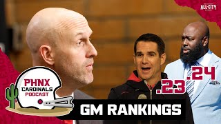 Arizona Cardinals GM Monti Ossenfort CRIMINALLY Underrated Among Peers In Recent Rankings [upl. by Bashemeth150]