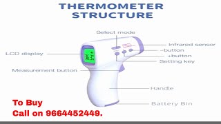 How to use Infrared Forehead Thermometer For Covid 19 pandemic [upl. by Aehtrod]