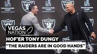 Tony Dungy thinks the Raiders quotare in good handsquot [upl. by Chaworth]