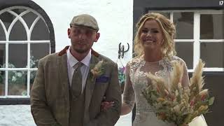 Wow what a wedding smoke bombs and sparklers at Gretna Green Coach House [upl. by Burt]